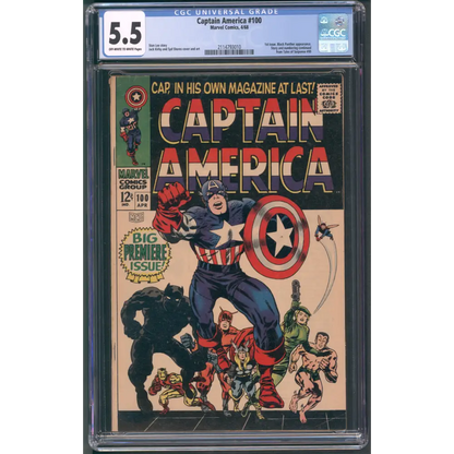 Captain America #100 CGC 5.5