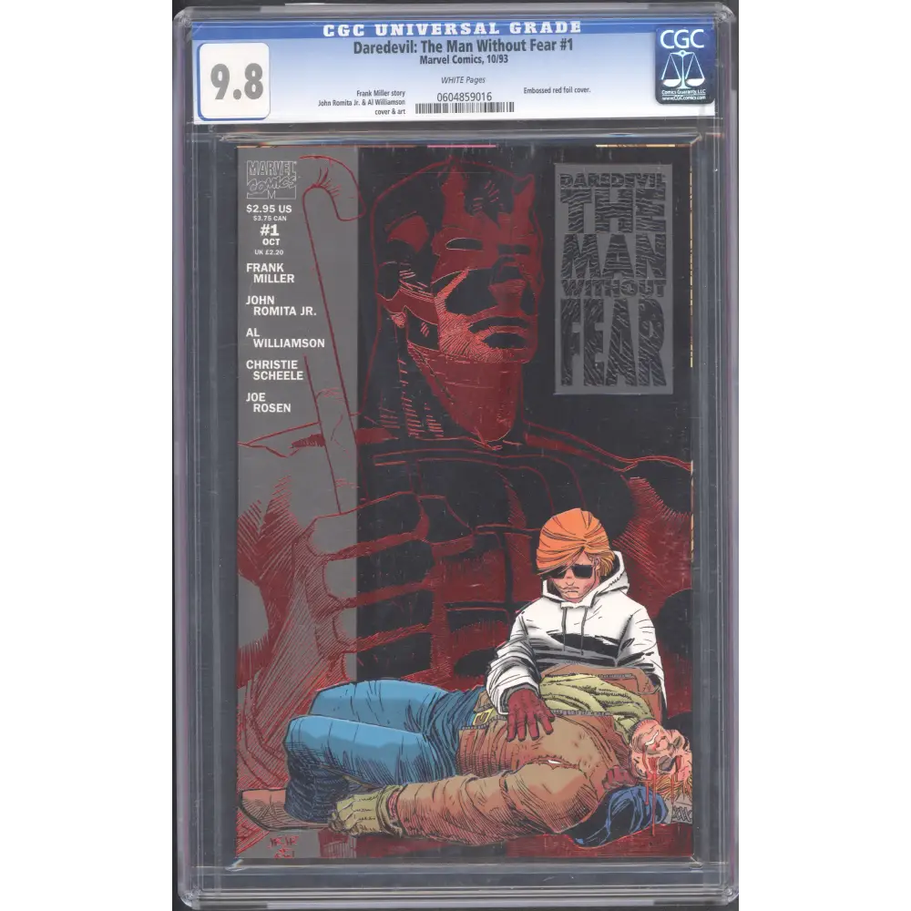 Daredevil: The Man Without Fear / CGC 9.8 / White Pages