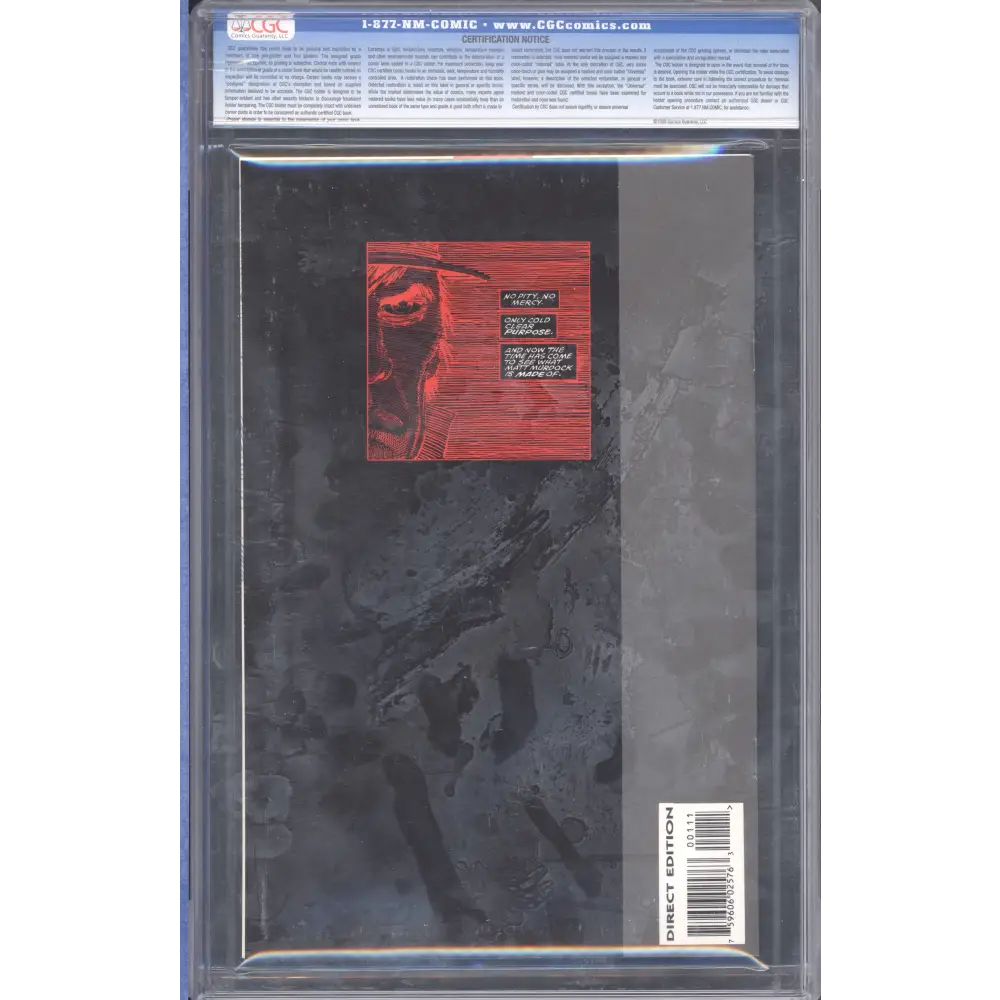 Daredevil: The Man Without Fear / CGC 9.8 / White Pages