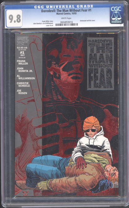 Daredevil: The Man Without Fear / CGC 9.8 / White Pages