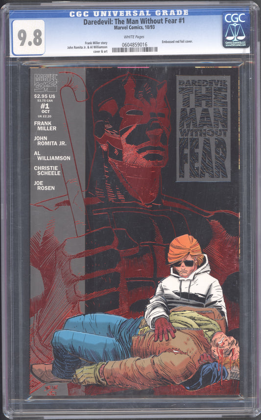 Daredevil: The Man Without Fear / CGC 9.8 / White Pages