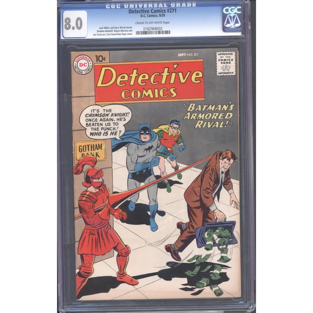 Detective Comics #271 / CGC 8.0
