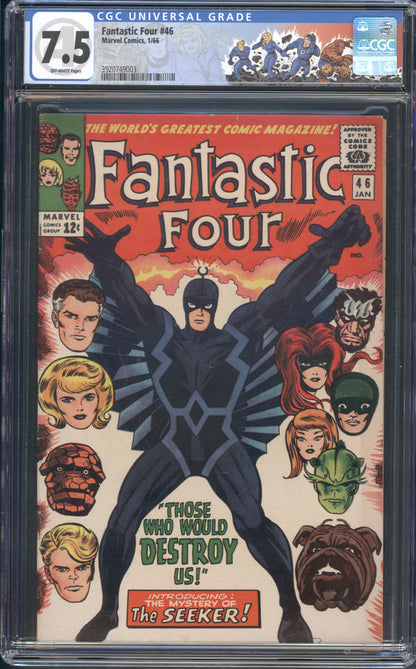 Fantastic Four #46 / CGC 7.5 / Off-White Pages - Front Cover