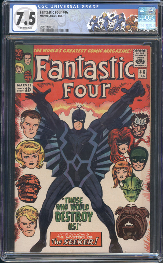 Fantastic Four #46 / CGC 7.5 / Off-White Pages - Front Cover