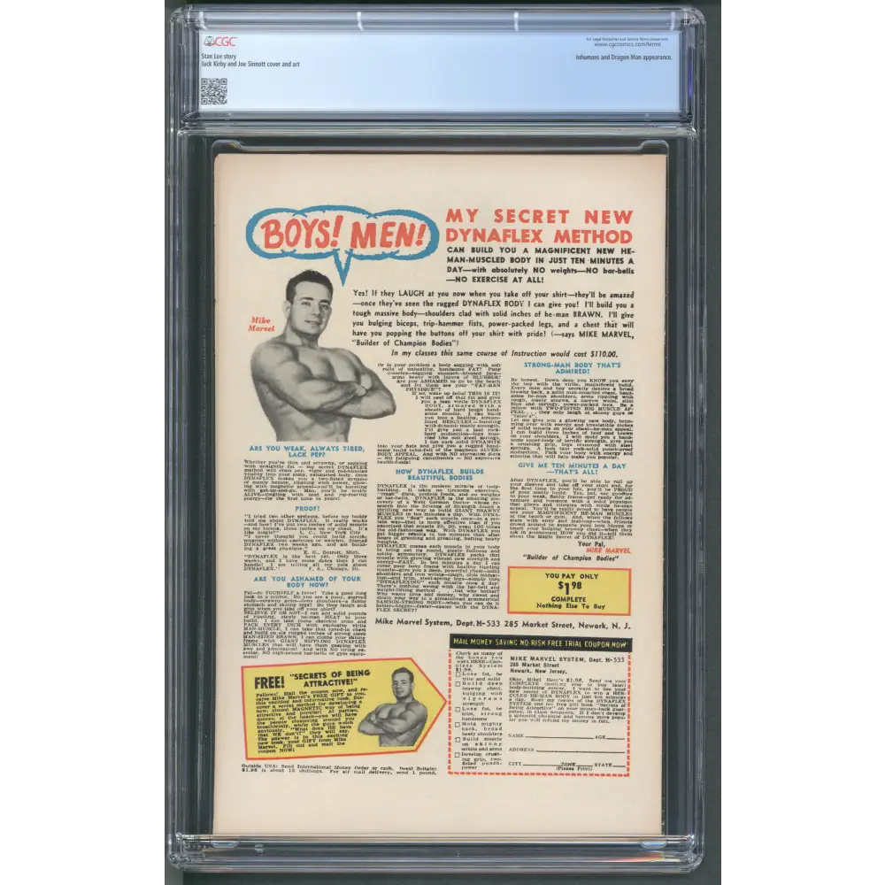 Fantastic Four #47 CGC 8.5