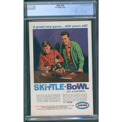 Flash #175 CGC 7.0 / Iconic Flash vs. Superman Cover
