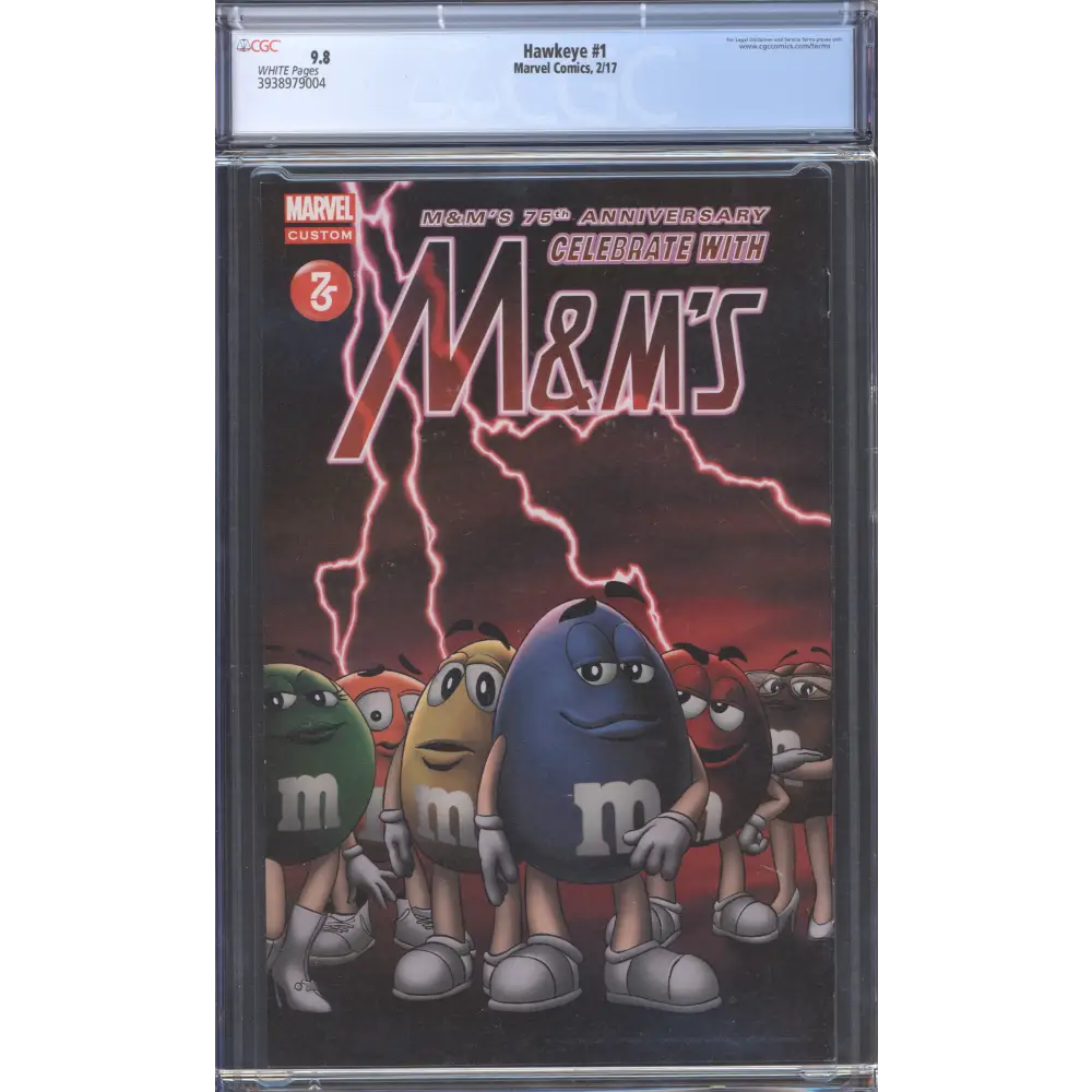 Hawkeye #1 / CGC 9.8 / 2017 / Kelly Thompson Story