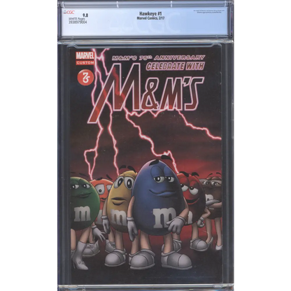 Hawkeye #1 / CGC 9.8 / 2017 / Kelly Thompson Story