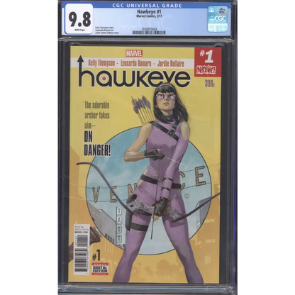 Hawkeye #1 / CGC 9.8 / 2017 / Kelly Thompson Story