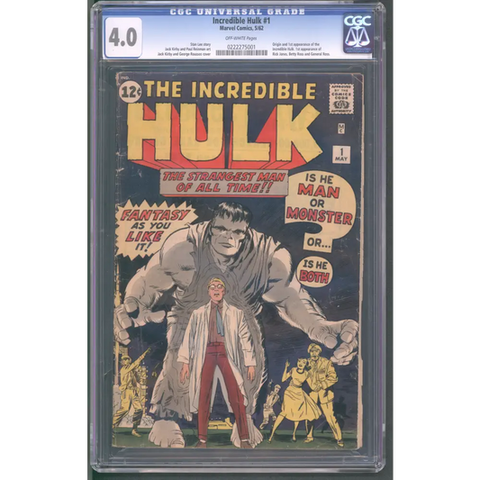 Incredible Hulk #1 CGC 4.0