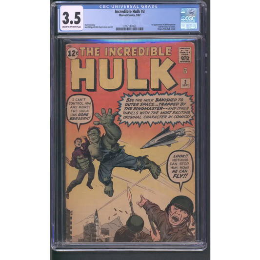 Incredible Hulk #3 CGC 3.5