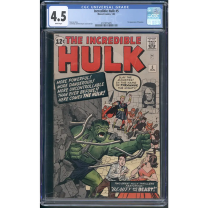 Incredible Hulk #5 CGC 4.5