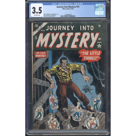 Journey Into Mystery #19 / CGC 3.5 / Off-White Pages - Front Cover