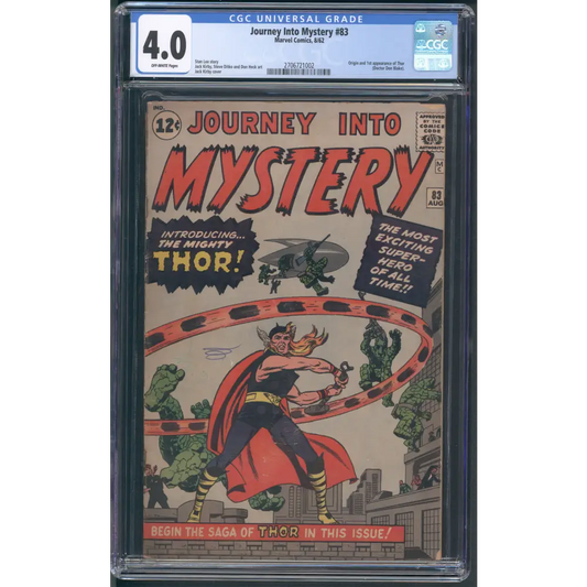 Journey Into Mystery #83 / 1st Thor Appearance / CGC 4.0