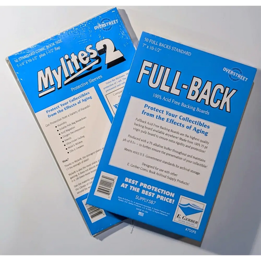 MyLites 2 & Full Back Backing Boards for Modern Comics