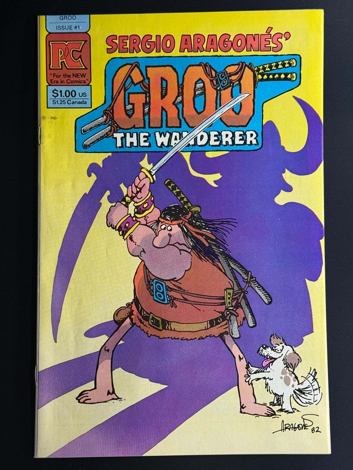 Groo the Wanderer #1 / Very Fine/Near Mint / Pacific Comics / 1982 - Front Cover