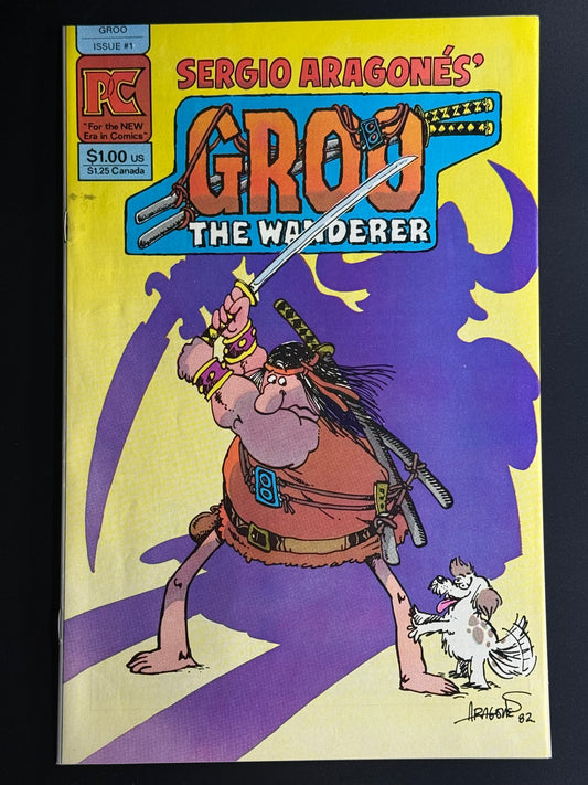 Groo the Wanderer #1 / Very Fine/Near Mint / Pacific Comics / 1982 - Front Cover