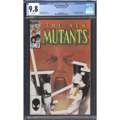 New Mutants #26 / CGC 9.8 / First Full Legion Appearance