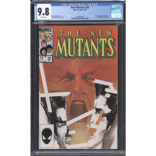 New Mutants #26 / CGC 9.8 / First Full Legion Appearance