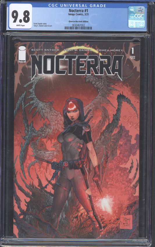 Nocterra #1 / CGC 9.8 / Glow in the Dark Edition