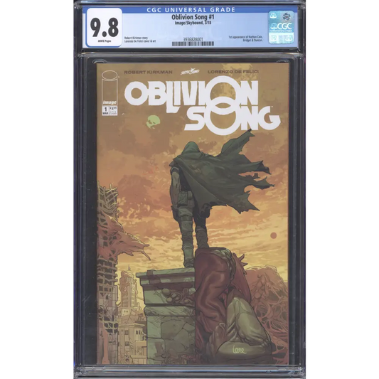 Oblivion Song #1 / CGC 9.8 / Robert Kirkman / 1st Print