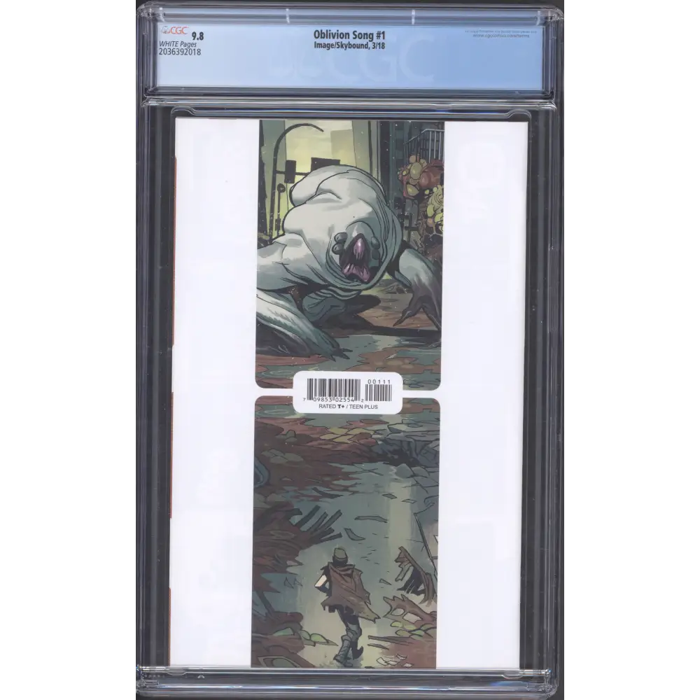 Oblivion Song #1 / CGC 9.8 / Robert Kirkman / 1st Print