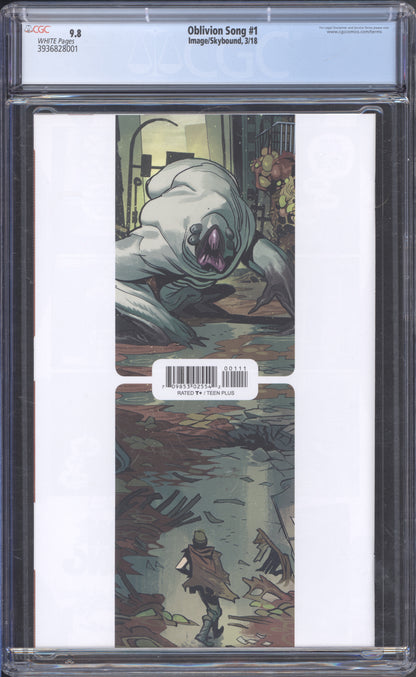 Oblivion Song #1 / CGC 9.8 / Robert Kirkman / 1st Print