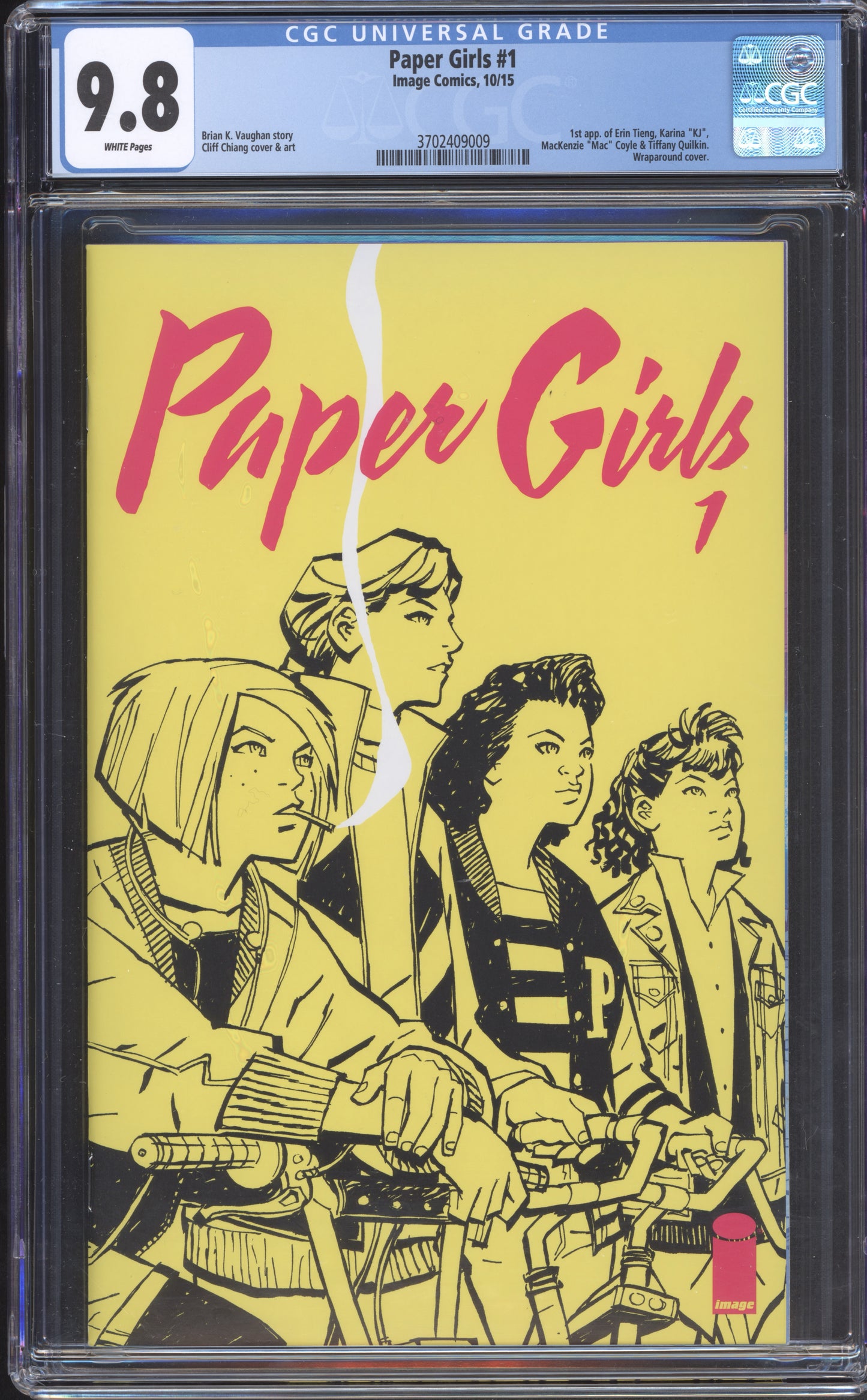 Paper Girls #1 / Brian K. Vaughn Story / 1st App