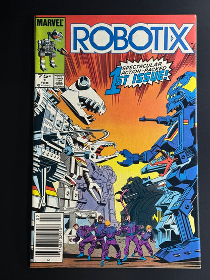 Robotix #1 / Near Mint- / Marvel / 1986 - Front Cover