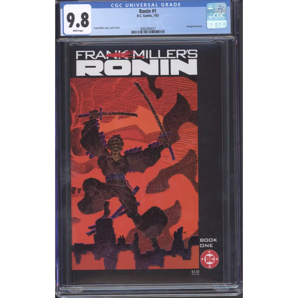Ronin #1 / CGC 9.8 / White Pages / Frank Miller