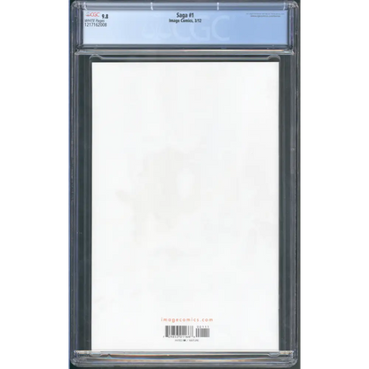 Saga #1 / CGC 9.8 / White Pages