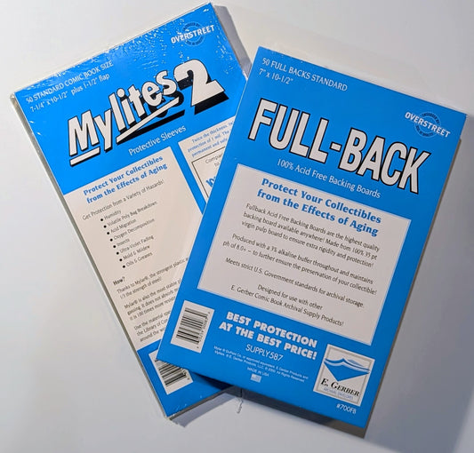 MyLites 2 & Full Back Backing Boards for Modern Comics