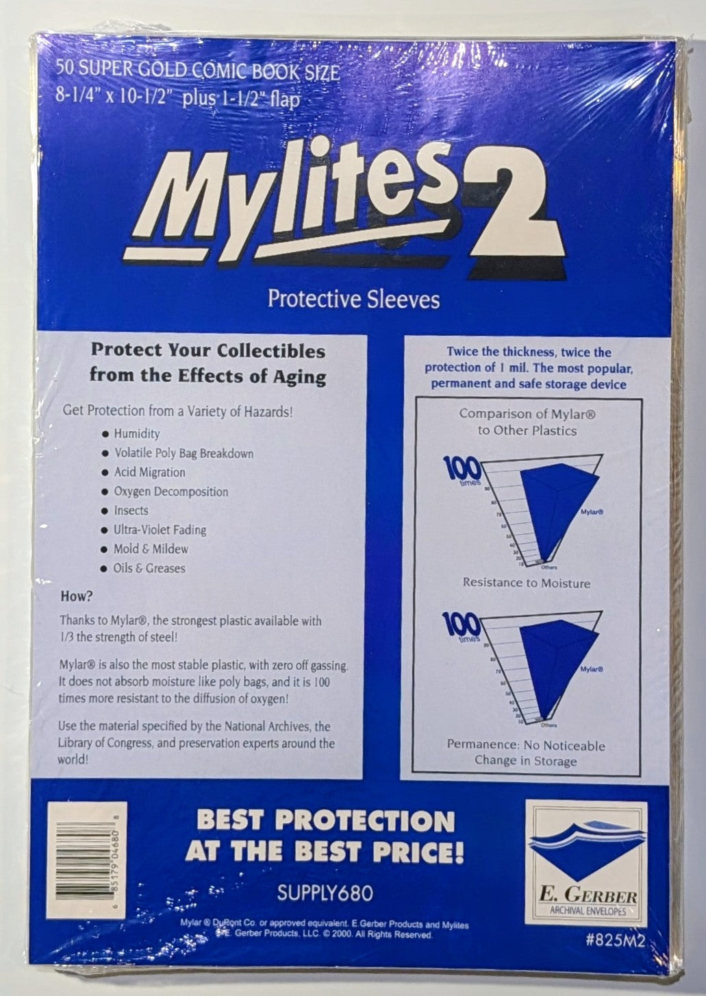 MyLites 2 & Full Back Backing Boards for Super Golden Age Comics