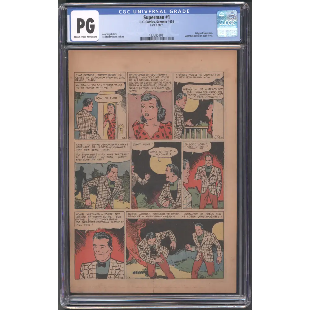 Superman #1 CGC PG