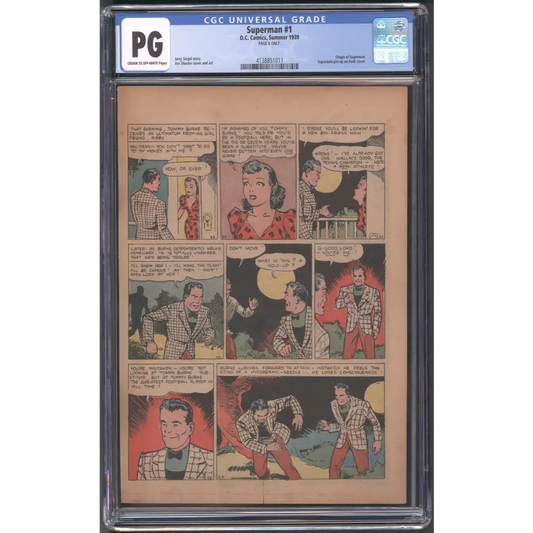 Superman #1 CGC PG