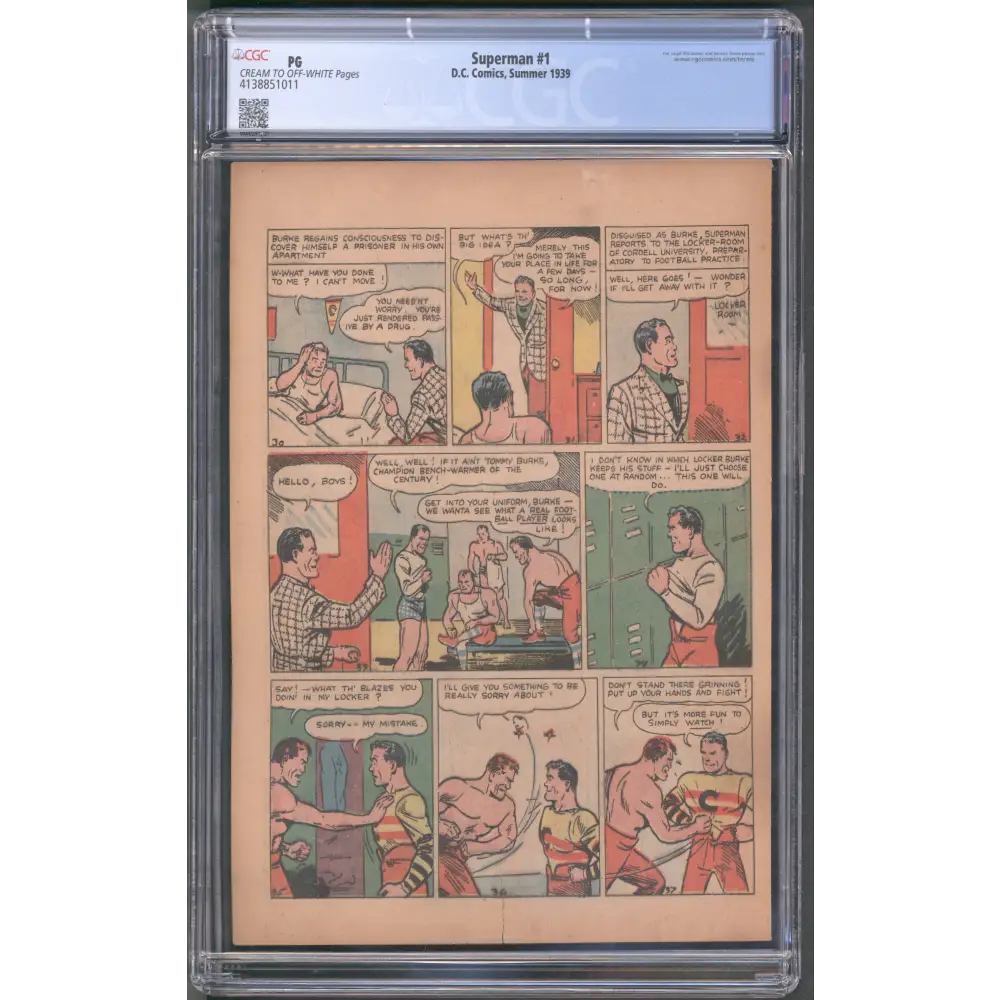 Superman #1 CGC PG