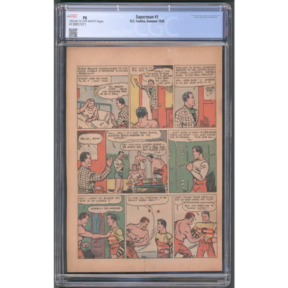 Superman #1 CGC PG