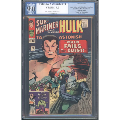 Tales to Astonish #74 PGX 9.0