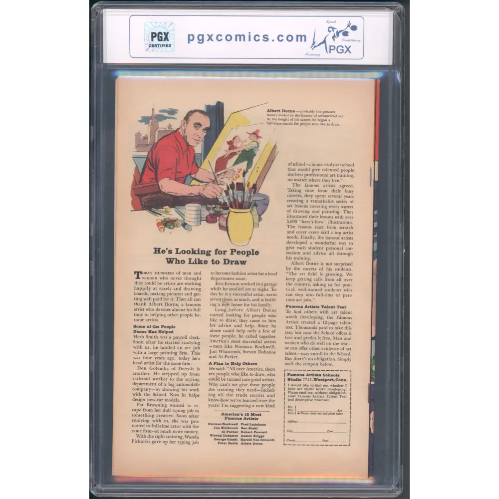Tales to Astonish #74 PGX 9.0