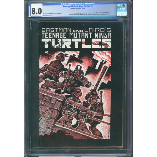 Teenage Mutant Ninja Turtles #1 CGC 8.0 / 1st Print / 1st Turtles Appearance