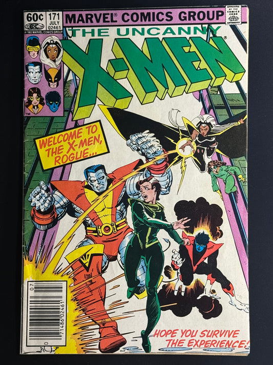 The Uncanny X-Men #171 / Very Fine / Marvel Comics / 1983 - Front Cover