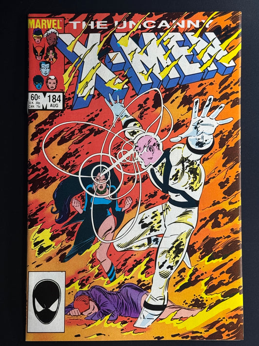 The Uncanny X-Men #184 / Very Fine / Marvel / 1984 - Front Cover