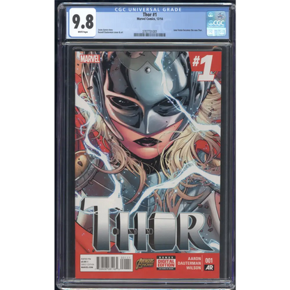 Thor #1 - CGC 9.8 - First Jane Foster