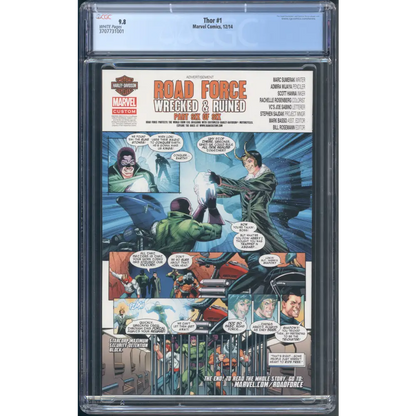 Thor #1 - CGC 9.8 - First Jane Foster