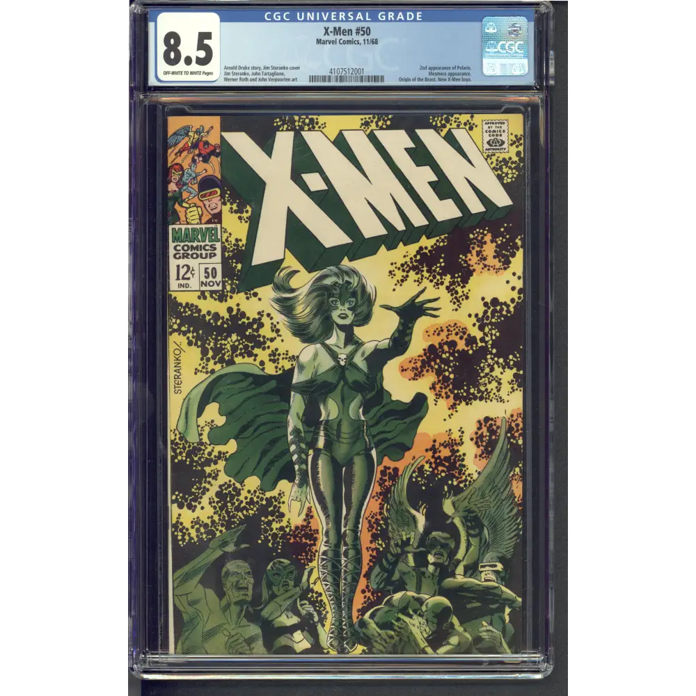 X-Men #50 / CGC 8.5 / Polaris Cover