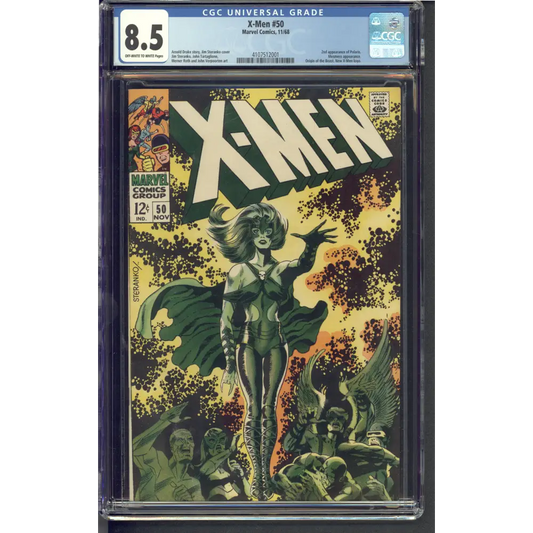 X-Men #50 / CGC 8.5 / Polaris Cover