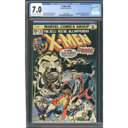 X-men #94 CGC 7.0 (First New Team)