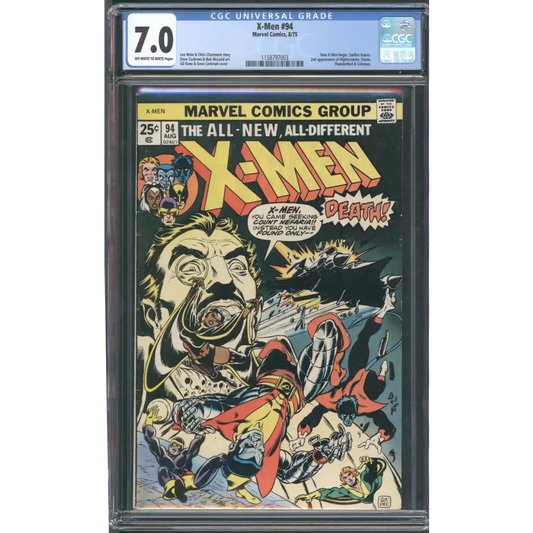 X-men #94 CGC 7.0 (First New Team)