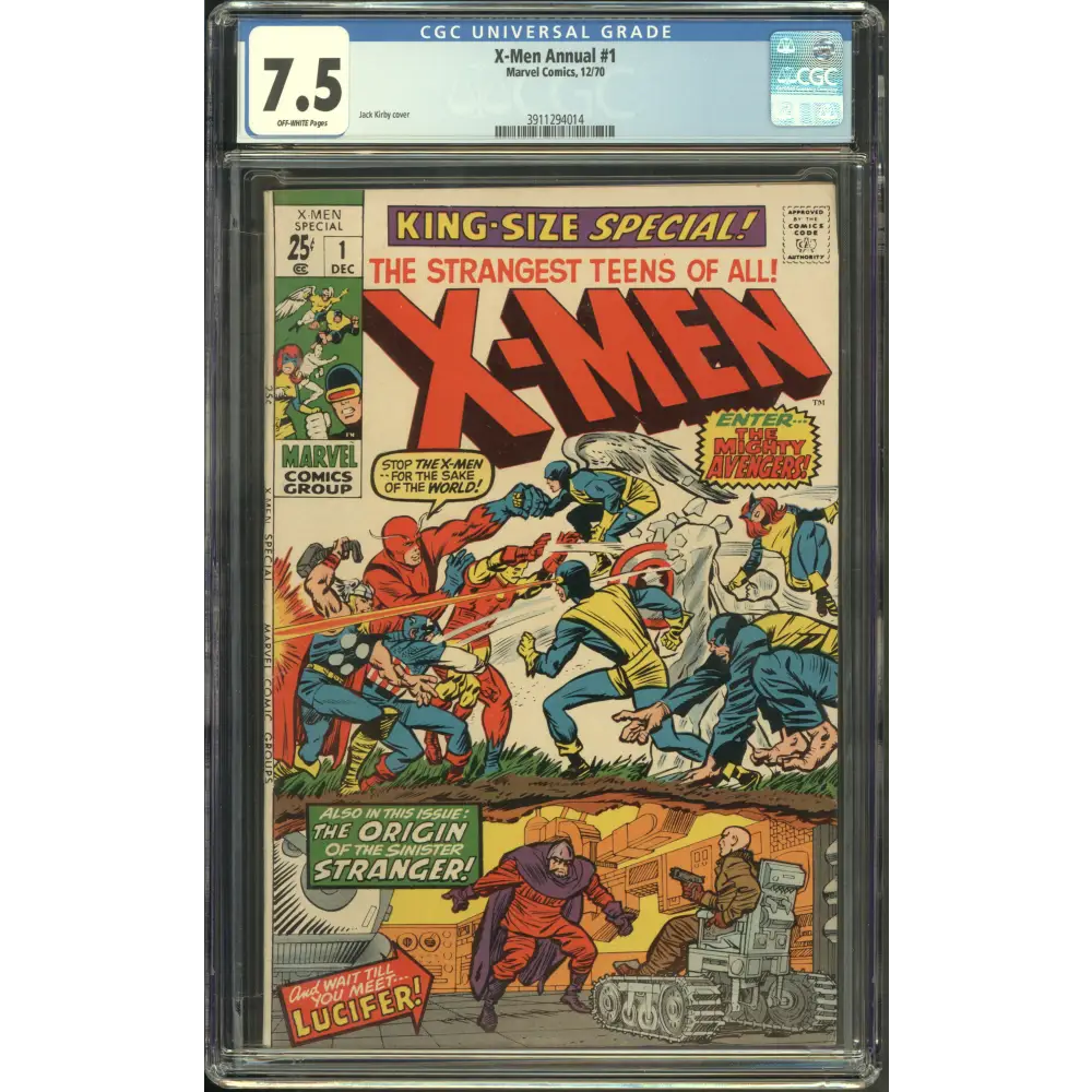 X-Men Annual #1 CGC 7.5